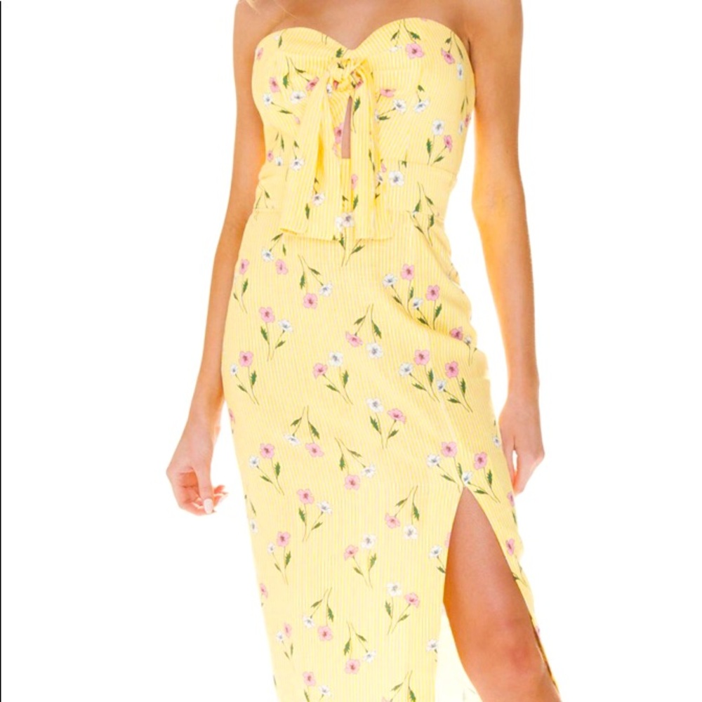Finders Keepers Medium keyhole dress